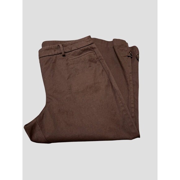 Talbots Perfect Skimmer Crop Capri Pants Womens 12 Black E22.2 Comfort Pockets - Picture 9 of 9